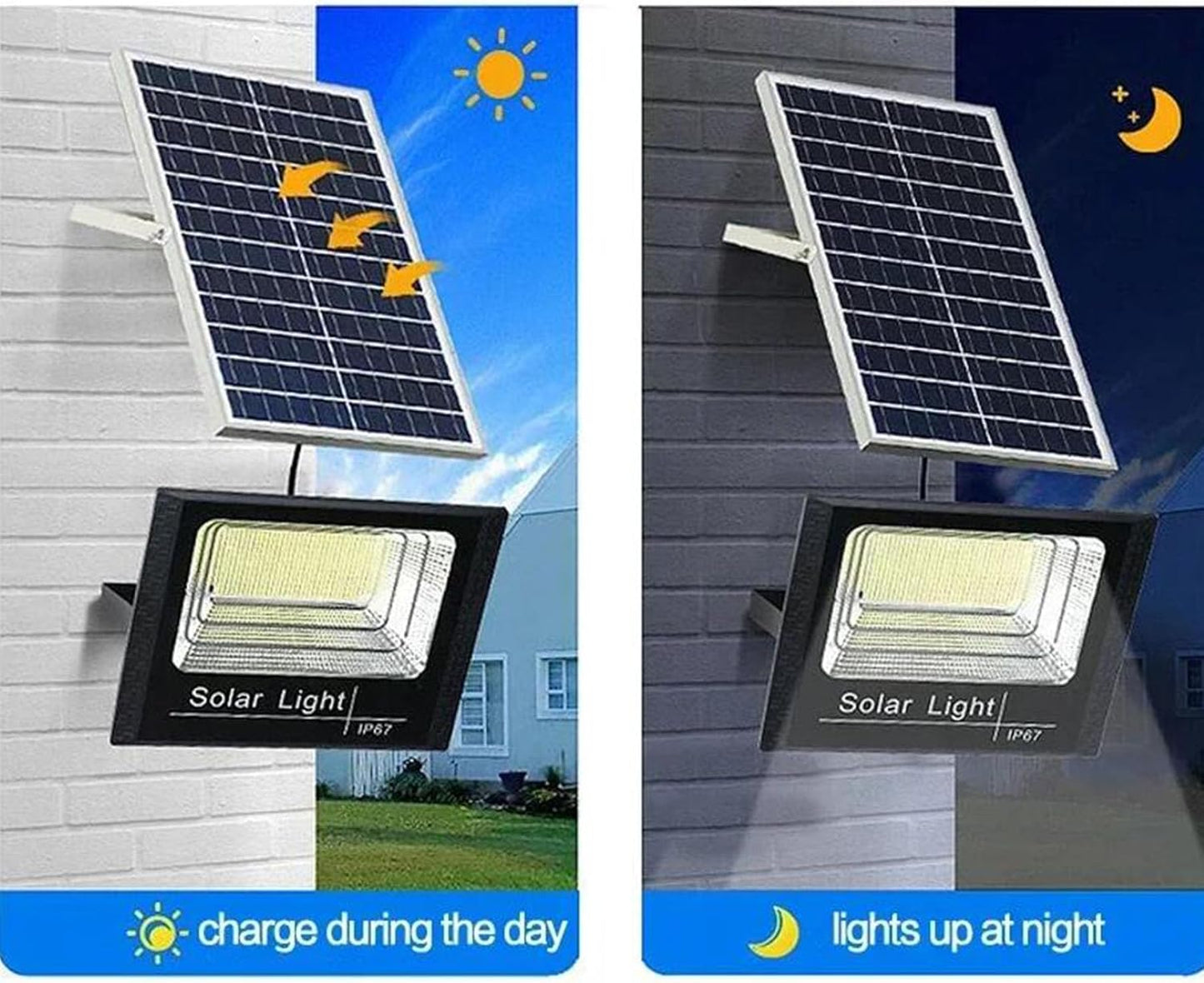 NUEVO REFLECTOR CON PANEL SOLAR
