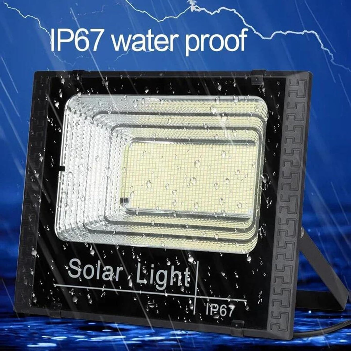NUEVO REFLECTOR CON PANEL SOLAR