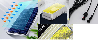 NUEVO REFLECTOR CON PANEL SOLAR